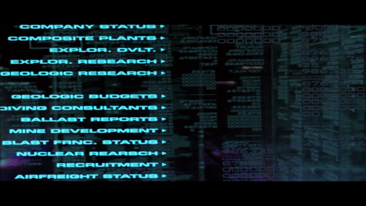 Hackers GIF of garbage file prompt flashing